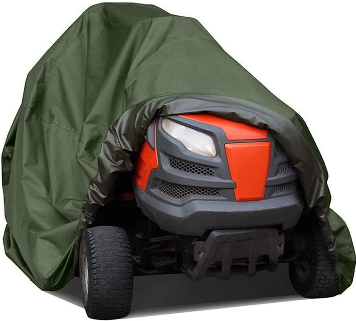Grasmaaierhoes - Beschermhoes Maaier - Gazononderhoud - Waterdicht Oxford Doek - 170 cm x 61 cm x 117 cm - Groen