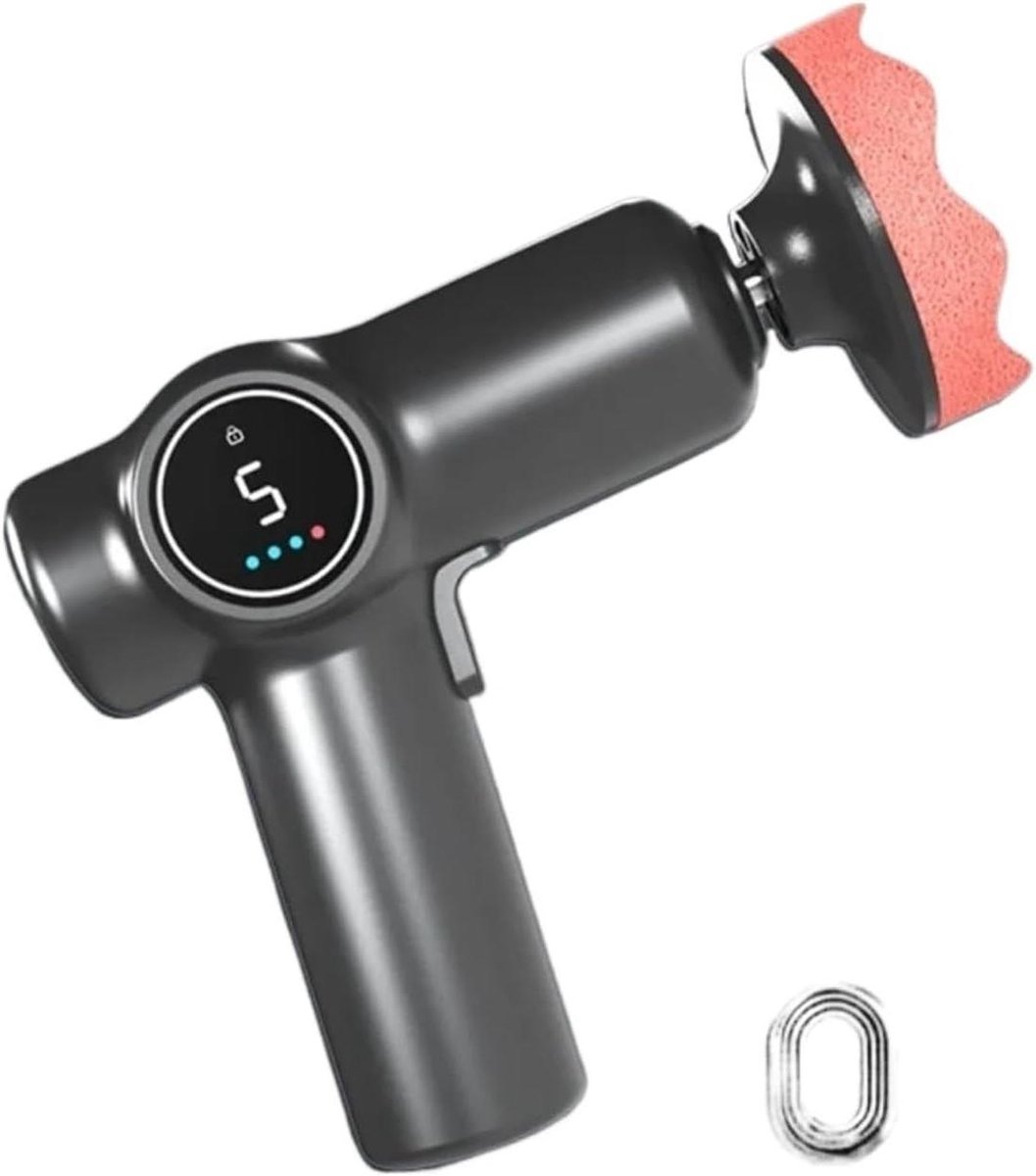 Draadloze Polijstmachine - Auto Detailer - Lak Verfraaien - Krachtig Koppel - 20.000 Tpm - Zwart Grijs
