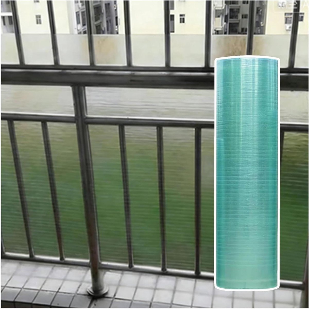 Polycarbonaat Dakrol - Golfplaten Hars - Buiten Overkapping - Hoge Slagvastheid - 1 x 10 m - Transparant