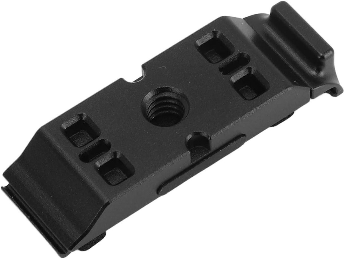 Batterijafdekking - Camera Accessoire - Verticaal Fotograferen - Magnetisch Vergrendelingsmechanisme - 8 x 3 x 2 cm - Zwart