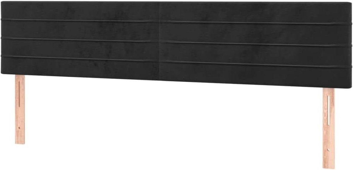 Hoofdborden - Bedonderdelen - Slaapkamer Decoratie - Verstelbare Hoogte - 90x5x78/88 cm - Zwart