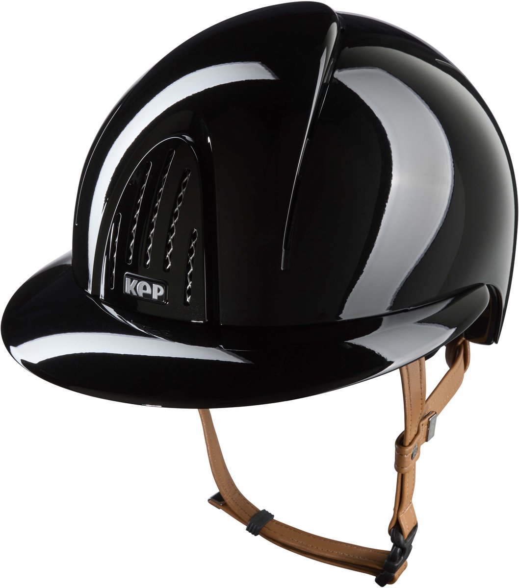 KEP Italia Smart Nova Metal Polish Zwart Cognac Bandje M Polo Klep