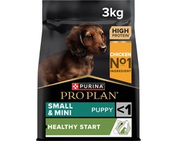 4x Pro Plan Hondenvoer Droog Healthy Start Puppy Small - Mini 3 kg