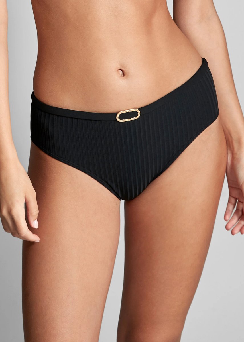 Empreinte Iconic - bikinislip taille - maat 38 - zwart - 2331BNS