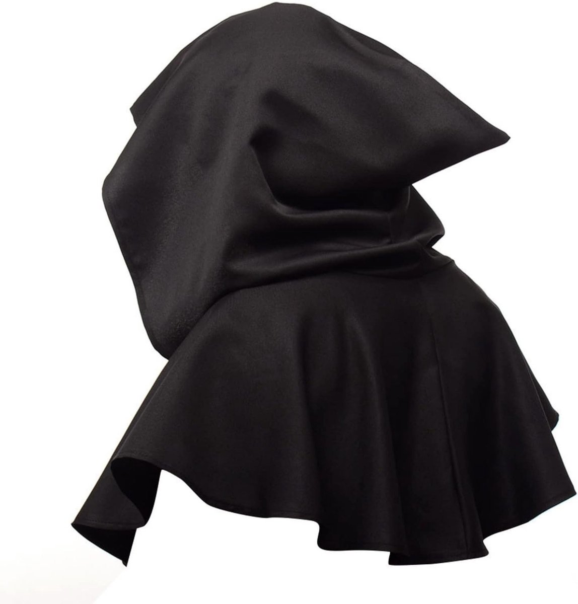 Halloween Cape voor volwassenen en kinderen - Zwart Kostuum Accessoire voor Feestjes en Verkleedpartijen