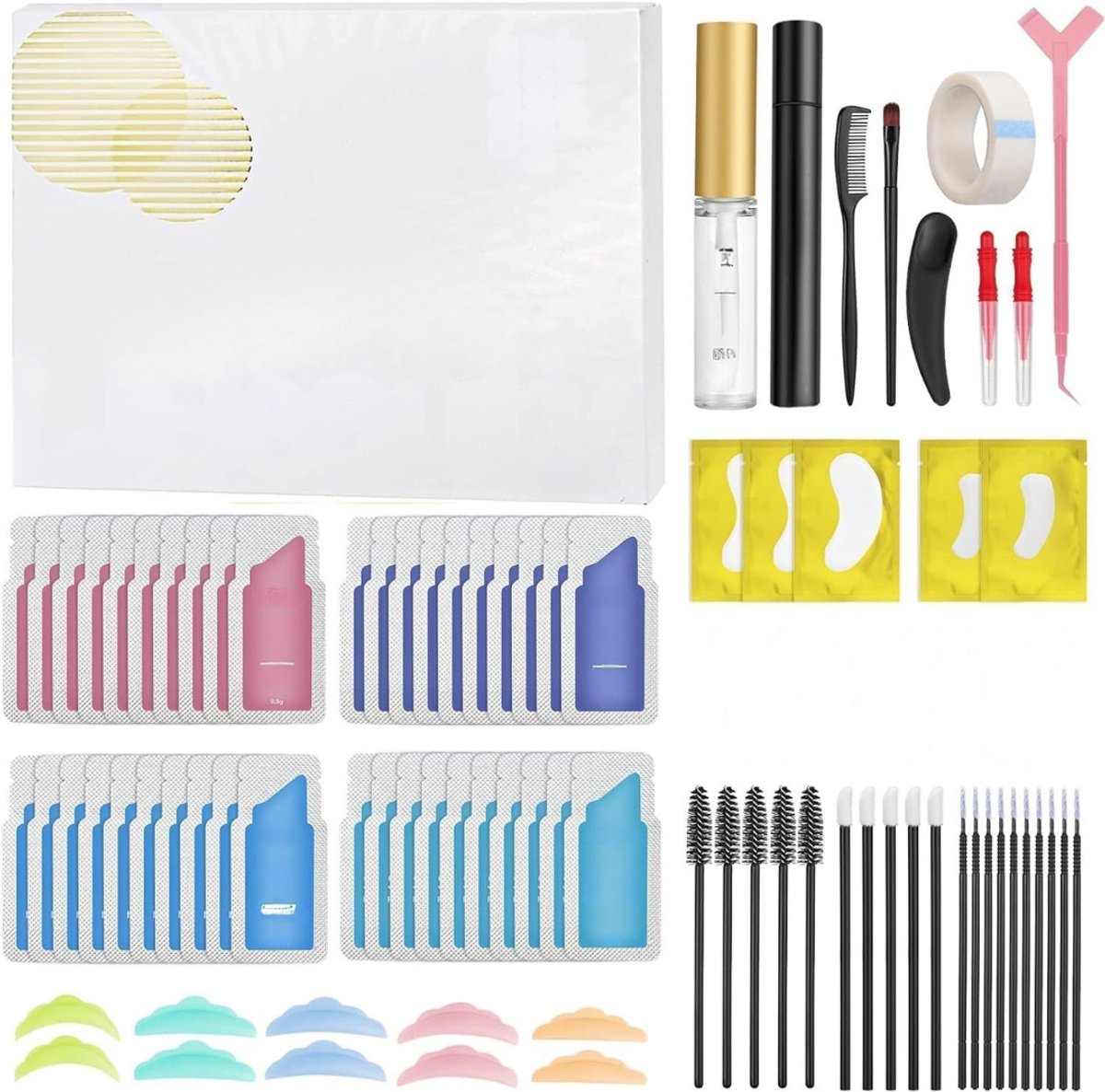 YOR® Wimperlifting set - Wimperlift - Wimpers - Wit- 18cm x 15cm x 3cm