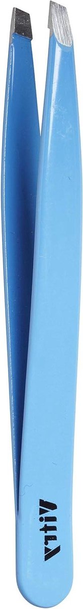 Professionele Pincet - Precisie Tang - Nauwkeurig Haren Verwijderen - Gemaakt in Frankrijk - 9 cm lang - Blauw