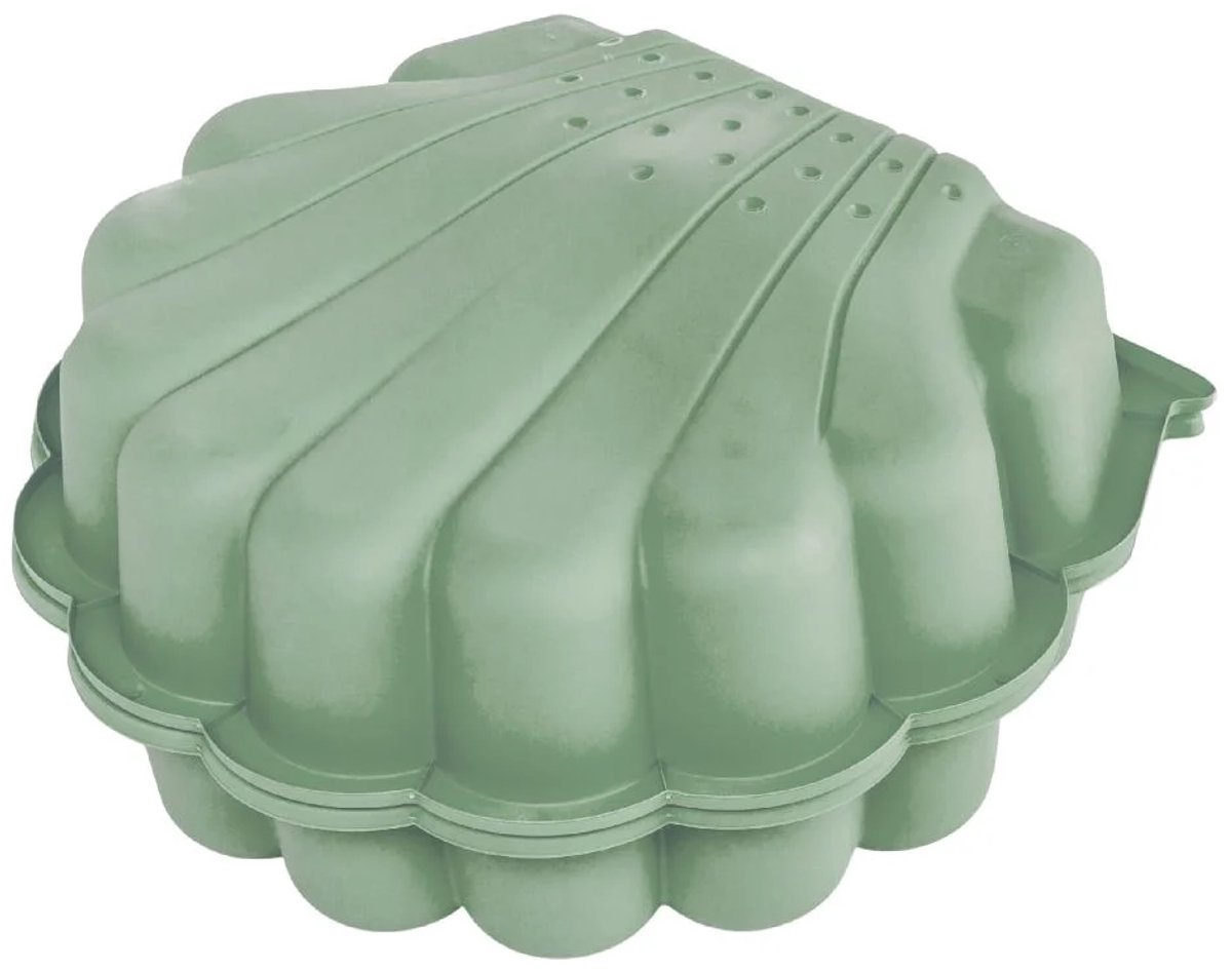 Summertime Schelp Set Groen 87x78x20 cm met deksel - Zandbak Schelp - Zand Speelgoed - Water Speelgoed - Water Schelp voor in de Tuin — afbeelding 4