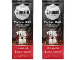 Bialetti Roma gemalen koffie - 2x 250 gram