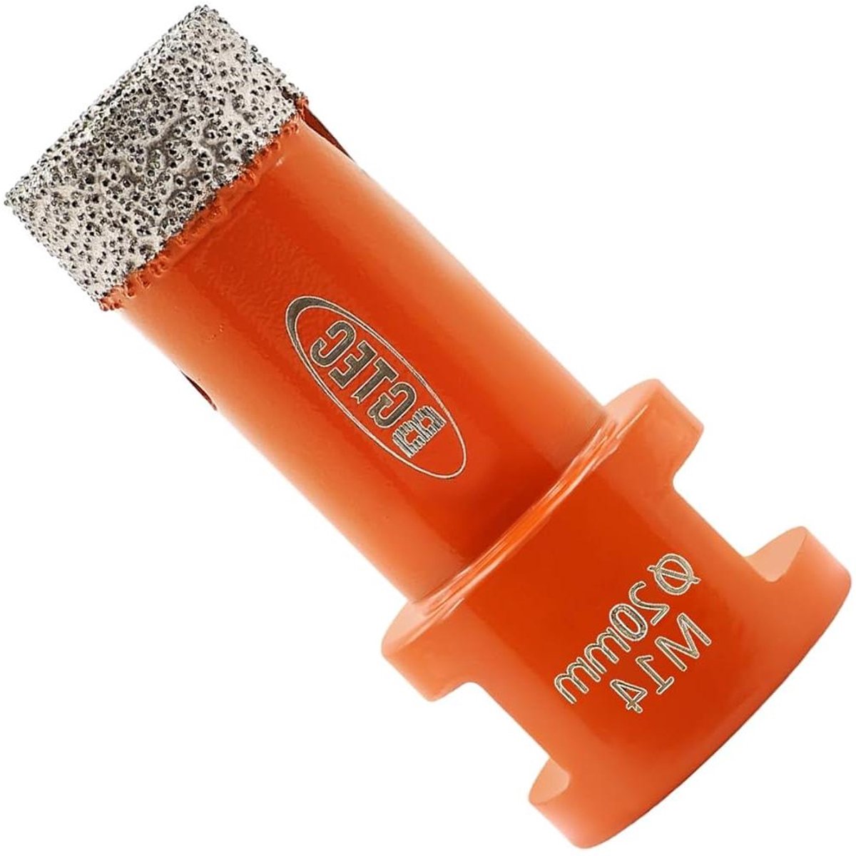 Diamant Tegelboor - Gatenzaag Steen - Materiaal Boren - Vacuüm Gesoldeerd - 20 mm - Oranje
