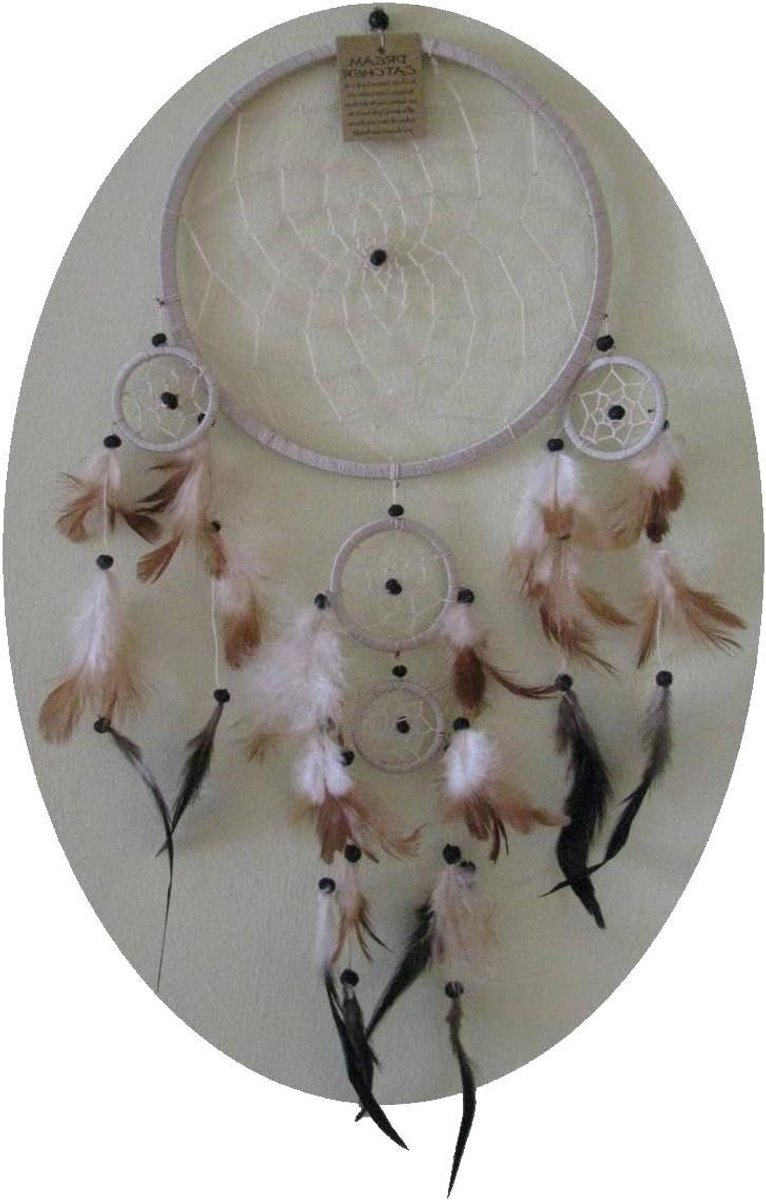 Dromenvanger - Decoratie - Kamer Harmonisatie - Handgemaakt Indonesisch - 40 cm - Wit
