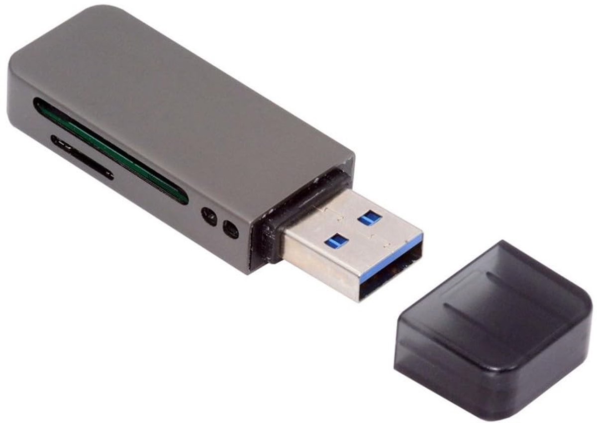 VT Goods - Kaartlezer - 2-in-1 USB 3.0 voor NM en SD Kaarten - Hoogwaardige Gegevensoverdracht - Compact en Lichtgewicht - Snel en Betrouwbaar - Ges...