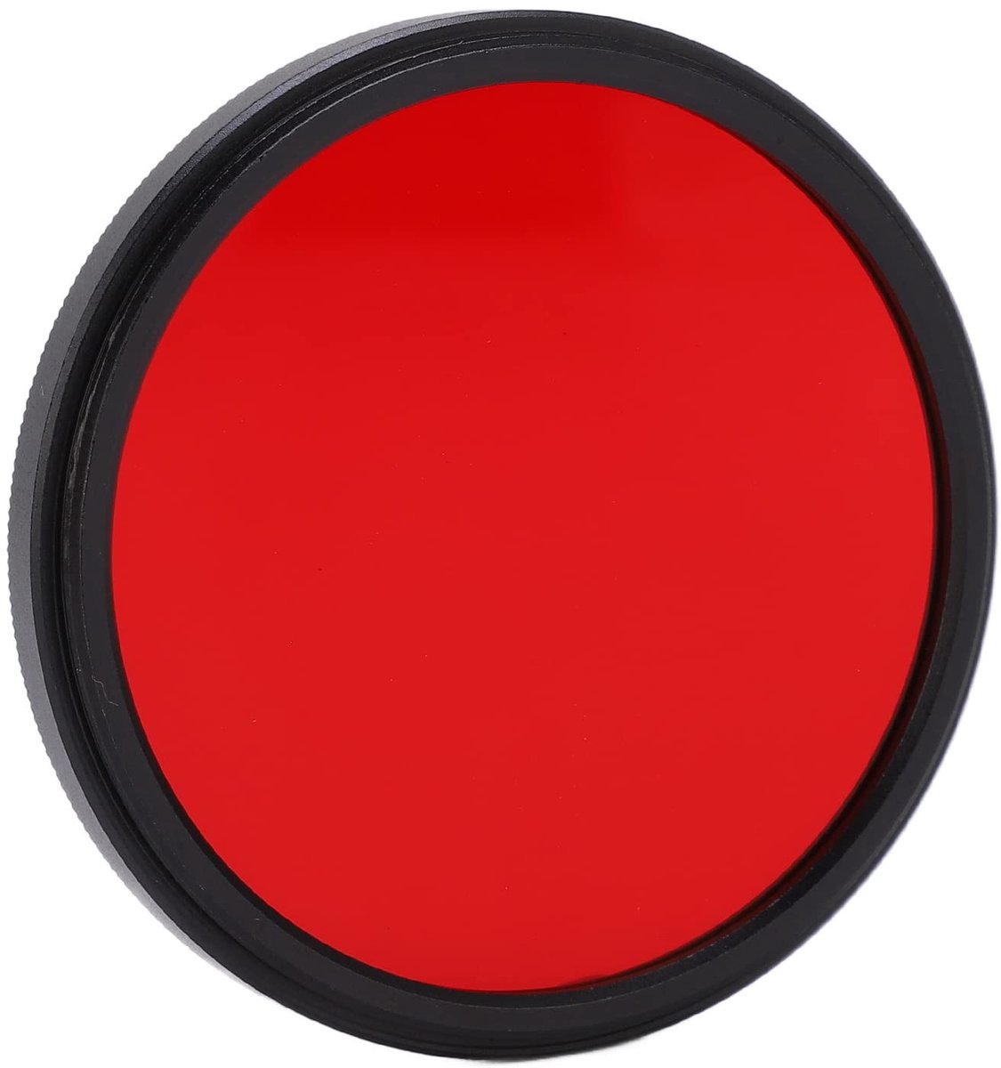Allecto - Rode Cameralensfilter - Lensbeschermingsfilter - Volledig Rode Kleur - 52MM - Optisch Glas - Geschikt voor Nikon, Sony, Fujifilm