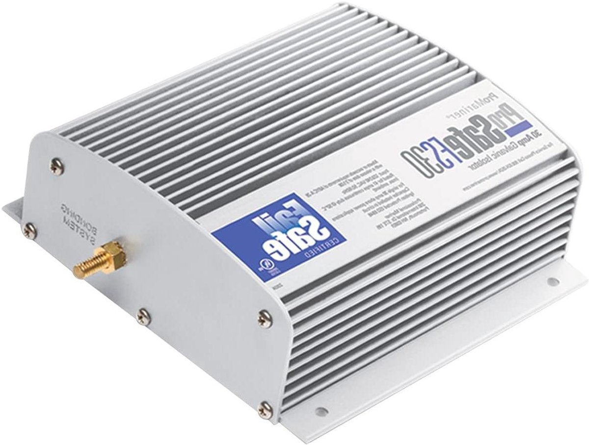 Galvanische Isolator - Stroombescherming - Boot Elektronica - Fail Safe Gecertificeerd - 30 Amp - Wit