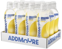 Addmoore Electrolyte Water Lemon 12 x 500 ml