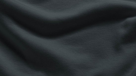 Snoozing - Katoen- Satin - Hoeslaken - Simple - 90x200 cm - Anthracite