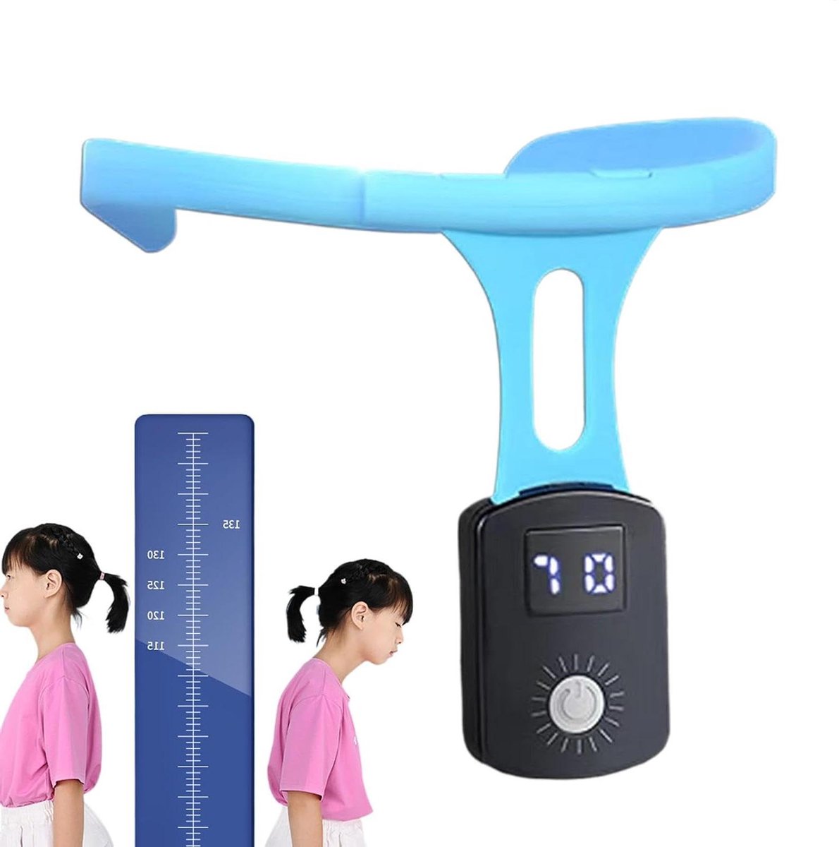 Slimme Houdingscorrector - Rugsteun Triller - Houding Verbeteren - Vibrerende Herinnering - 16 cm Lengte - Blauw