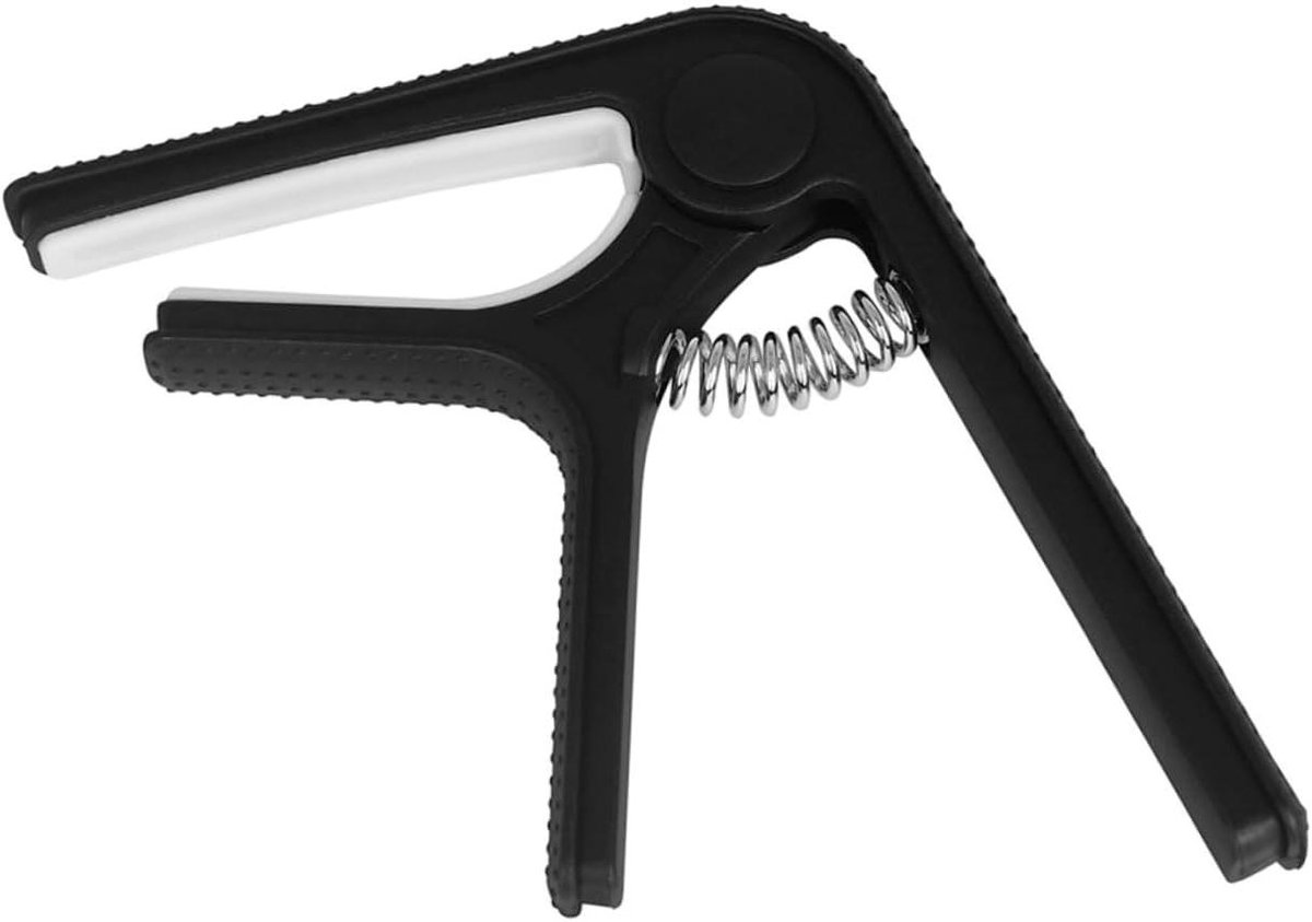 Gitaar Capo - Instrument Clip - Muziek Spelen - Met Tuner - 9.5 cm - Zwart