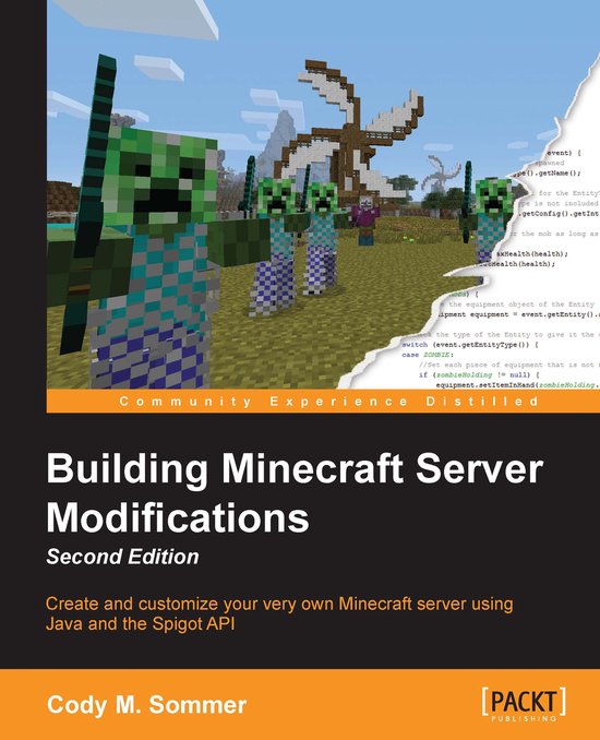 Building Minecraft Server Modifications - cover