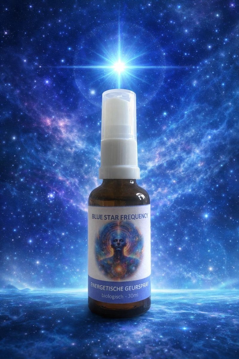 Beschermingsspray Blue Star Frequency Spray - 30ml - Kosmische Verbinding & Hoger Bewustzijn