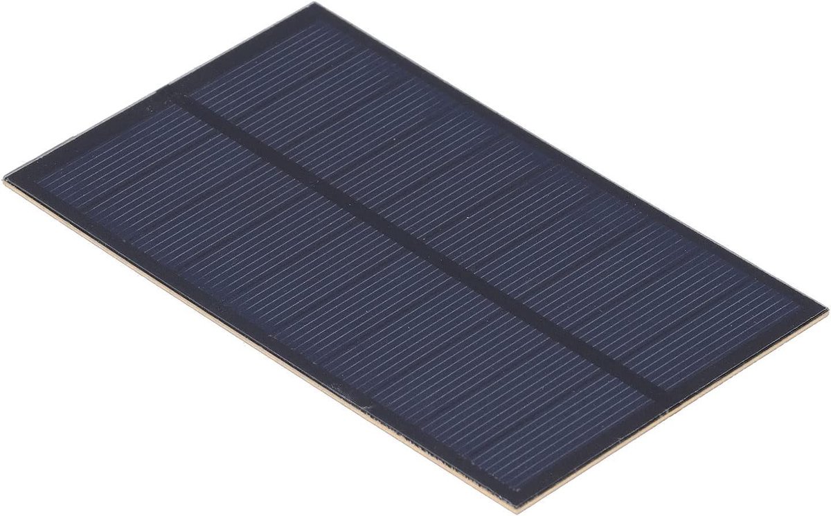 Zonnepaneel - Zonnecel - Energie Opwekken - Hoge Conversie - 82x138mm - Zwart