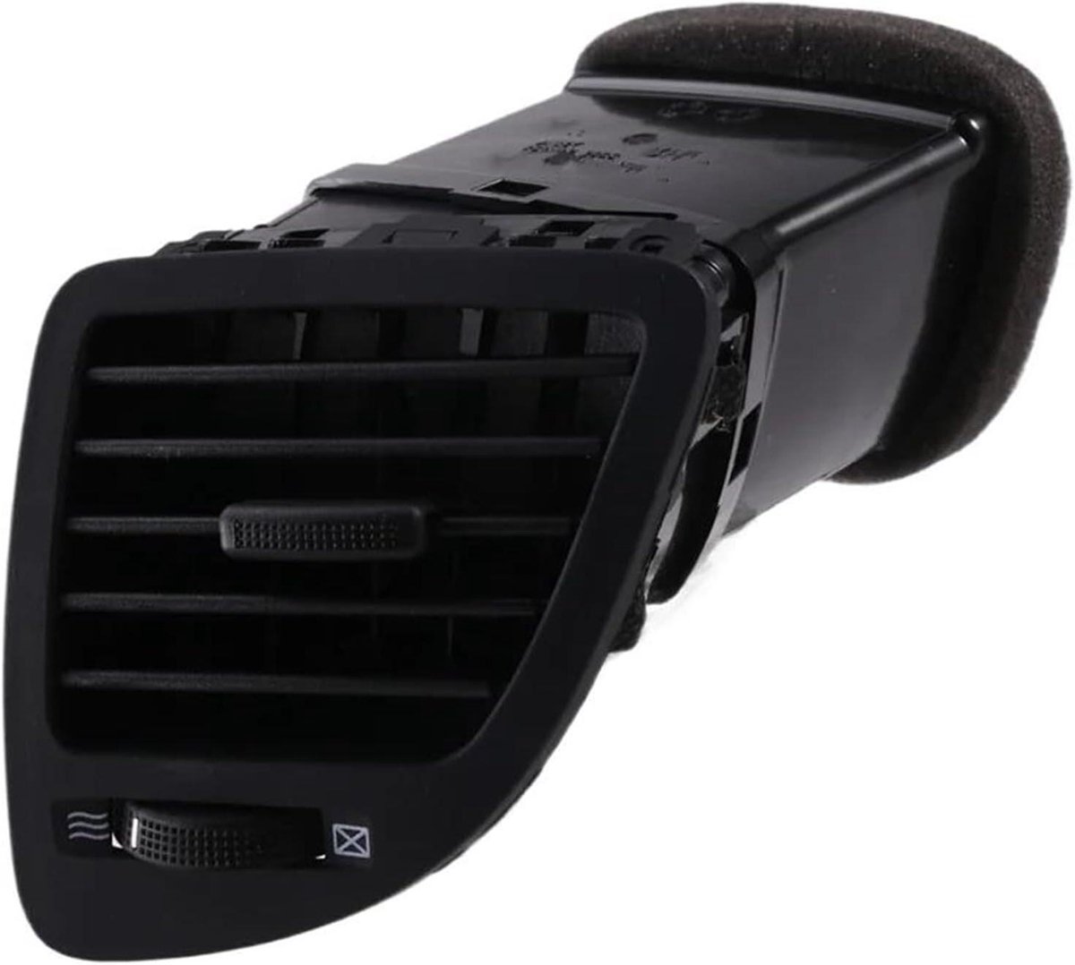Ventilatierooster - Airco uitlaat - Auto interieur - Directe vervanging - 1 stuk - Zwart