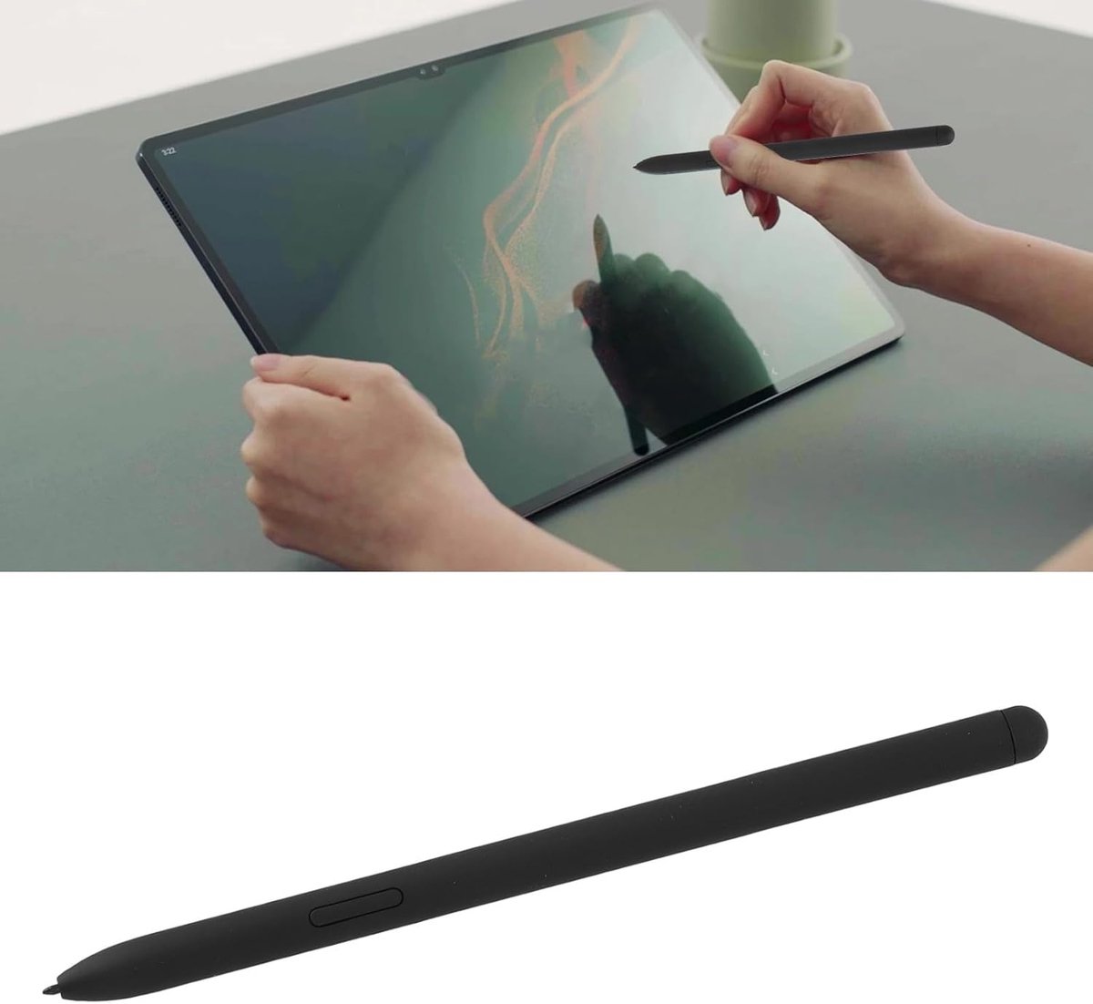 Tablet Stylus Pen - Touchscreen Pen - Professioneel Tekenen - Hoge Gevoeligheid - 5 Penpunten - Zwart