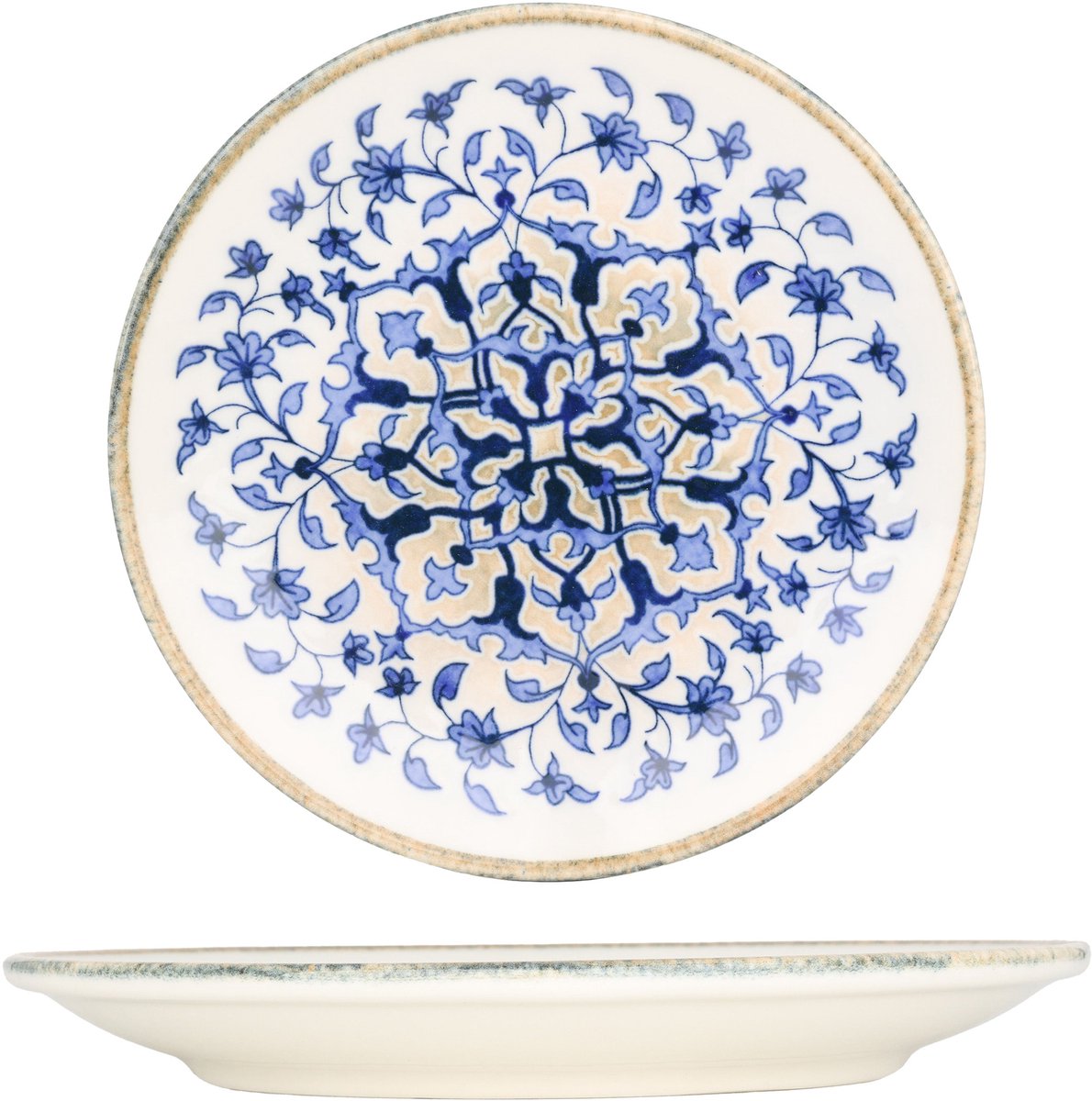Kütahya Porselen Dessertbord - Tile Legacy - Porselein - 21 cm - set van 6