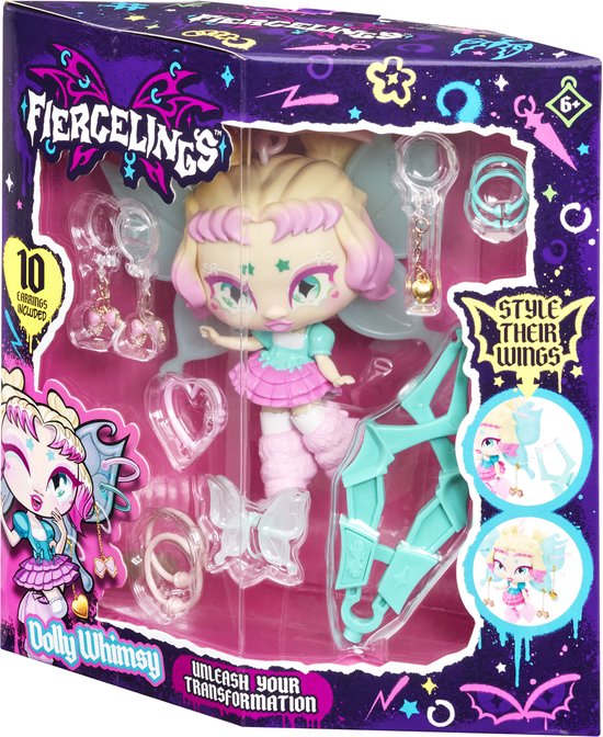 Goliath Fiercelings Dolly Whimsy Keychain - Modepop - Met accessoires — afbeelding 2