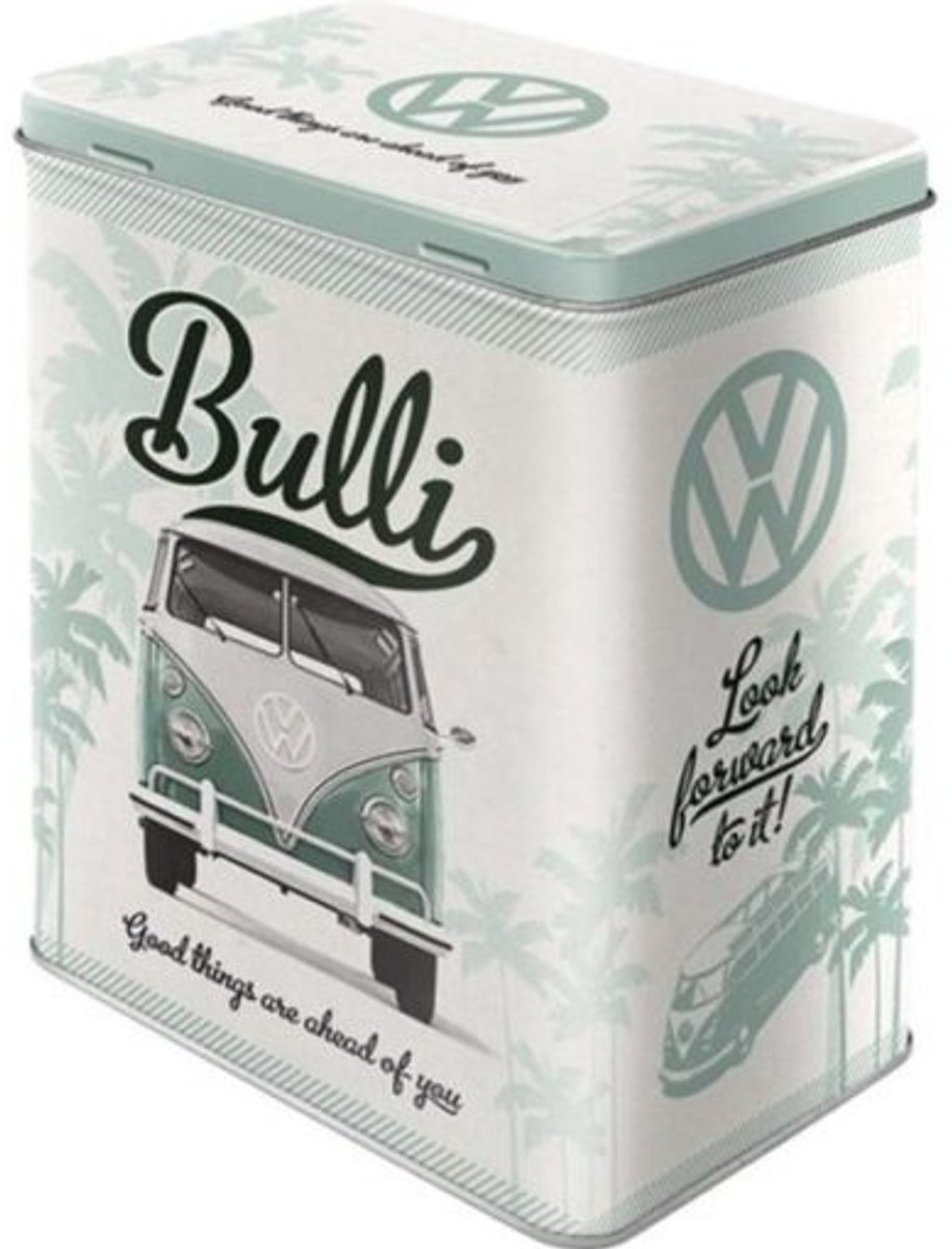 Nostalgic-Art bewaarblik L Volkswagen T1 Bus - Uitvoering - Good things are ahead of you