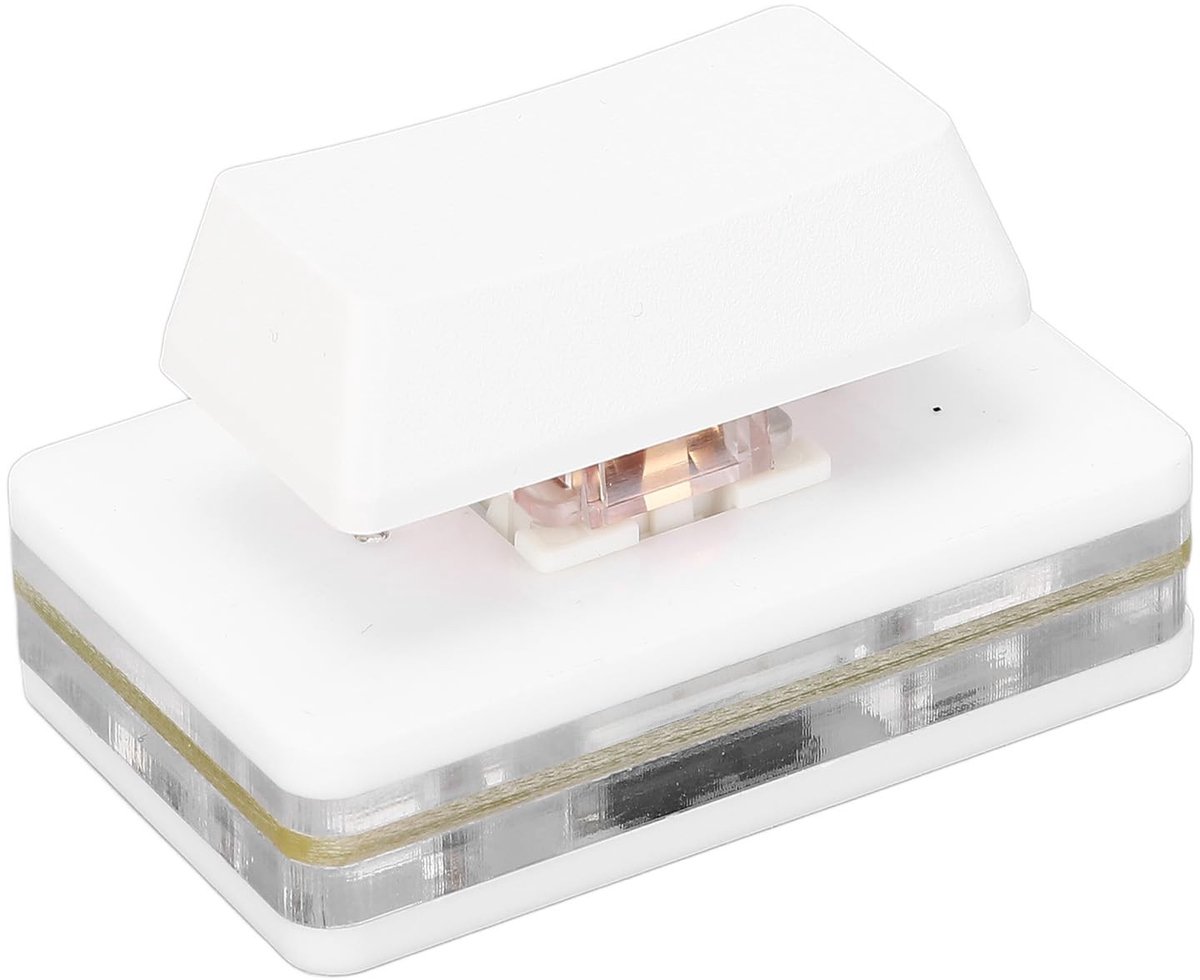 Store_8 - Toetsenbord - Gamingtoetsenbord - Compact ontwerp - Wit - Programmeerbaar - Ideaal voor gamers - Eén hand bediening