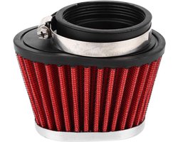 Store_7 - Motorfiets Klem Op Luchtfilter - High Flow Motor Luchtfilter - Universeel - 55MM - Lange levensduur - Geschikt voor de meeste motorfietse...