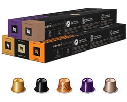 Capsules Nespresso Original - Assortiment Favoris Belges - 50 capsules de café