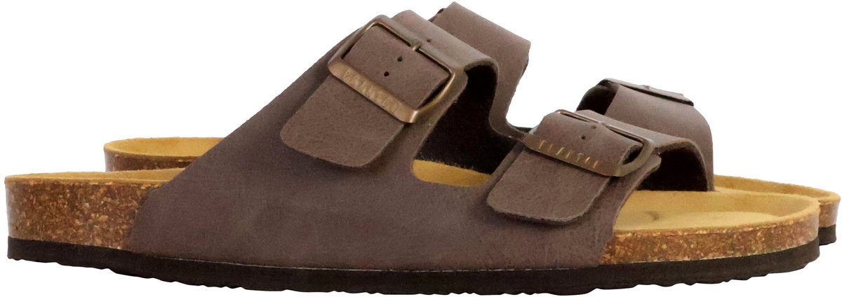 Mules en cuir Barna