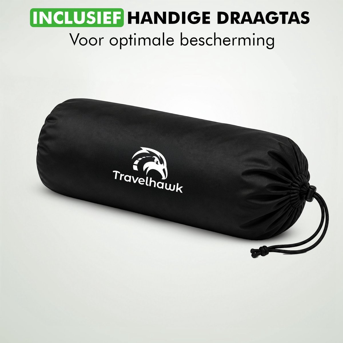 Travelhawk Picknickkleed - 200 x 200cm - Wasbaar - Opvouwbaar Campingdeken & Stranddeken - Picknickmat - Draagbaar — cadeau in Sport & Outdoor - foto 5