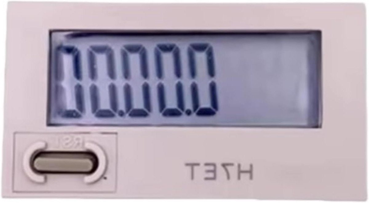 Frequentieteller - Meetinstrument - Elektrische Metingen - Nauwkeurig Display - 1x1x1 cm - Grijs