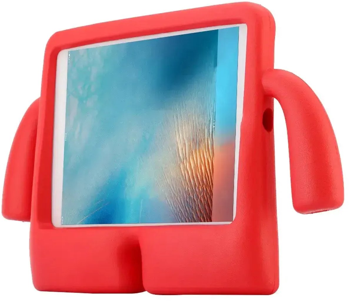 For Samsung Galaxy Tab A9 Plus Kids Case Shockproof Cover With Carry Handle - Red
