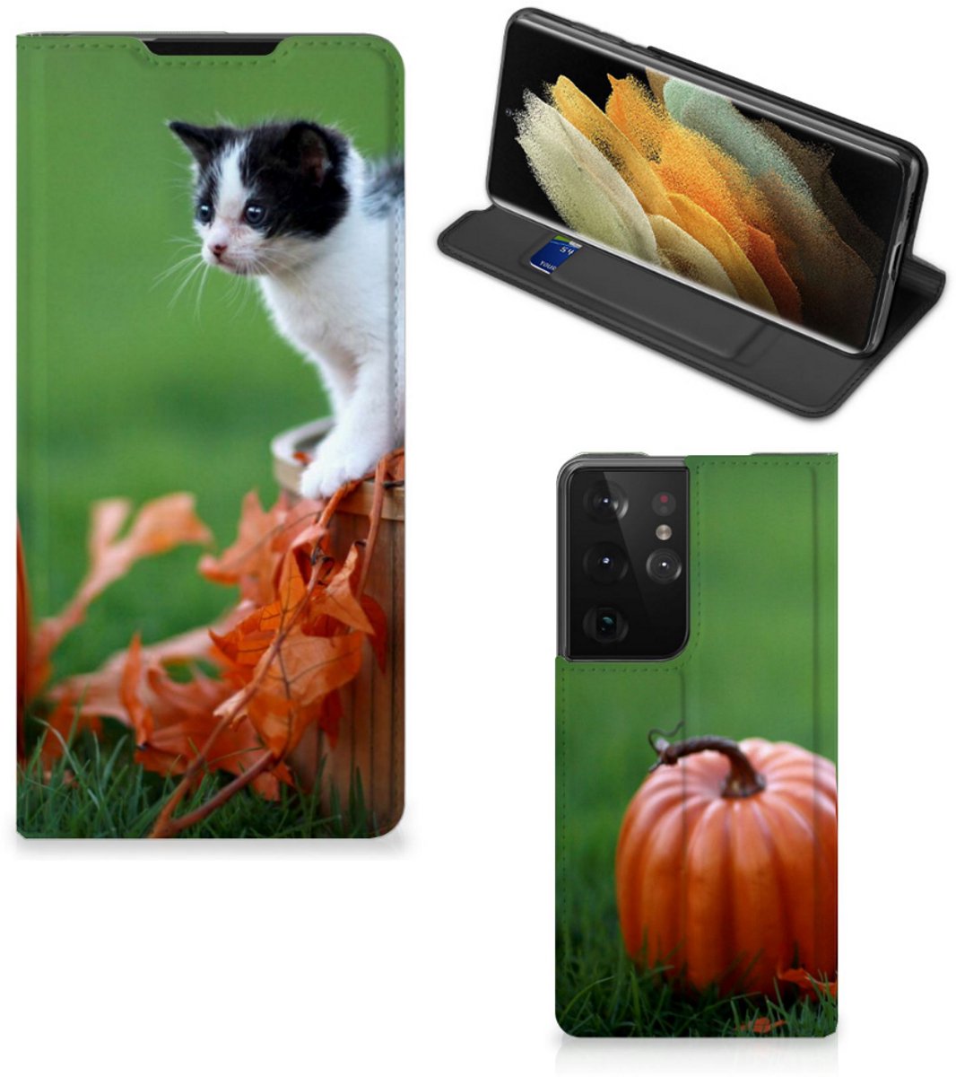 Samsung Galaxy S21 Ultra Hoesje maken Kitten