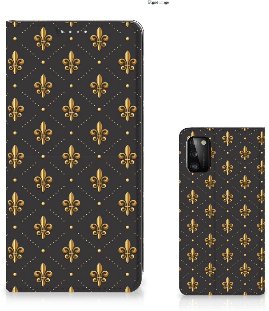 Samsung Galaxy A41 Hoesje met Magneet Franse Lelie