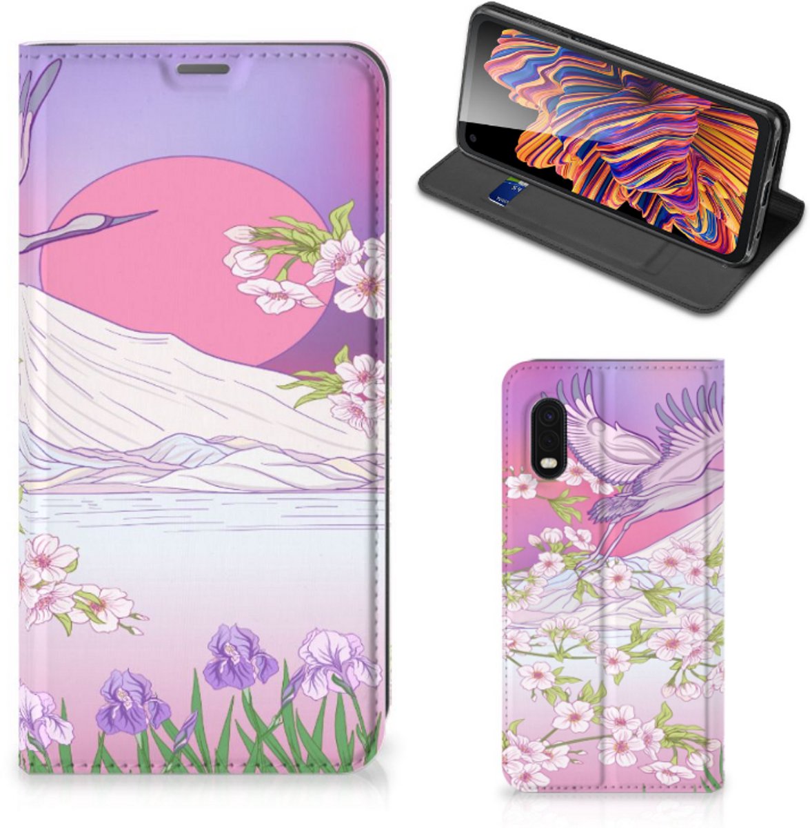 Samsung Xcover Pro Hoesje maken Bird Flying