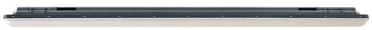 LED-verspreidingslamp Garagelamp Plafondlamp Halarmatuur Vochtbestendig armatuur, straalbestendig, stralingshoek 120°, 48W 5760lm 4000K neutraal wit, L 150 cm