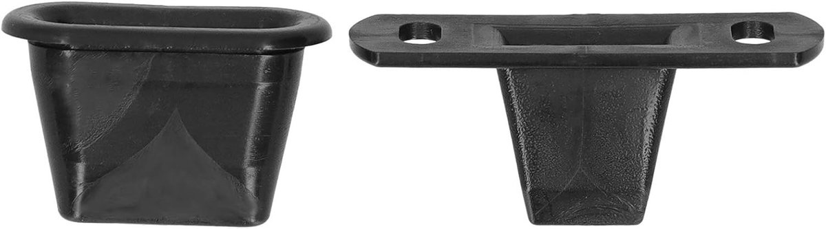 Allecto - Schuifdeur Locatiezoeker - Geleidepen Set - Duurzaam - Zwart - Pasvorm voor Scudo 1995-2006 2 Stand - ABS - Geschikt voor Bestelauto - Zw...