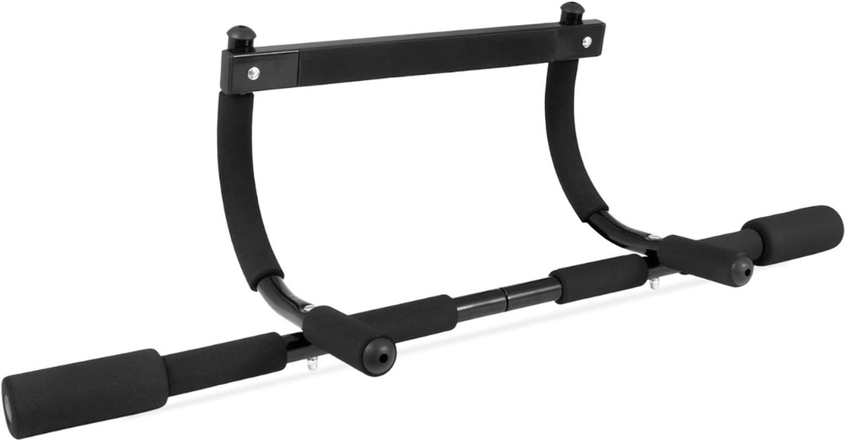 Zylo® Optrekstang Deur - Pull Up Bar - Pull Up Bar Deur - Zwart - 94cm x 94cm x 23cm