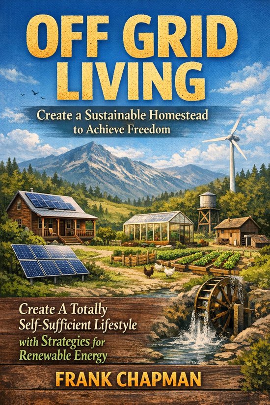 Off Grid Living: Create a Sustainable Homestead to Achieve F ... - cover
