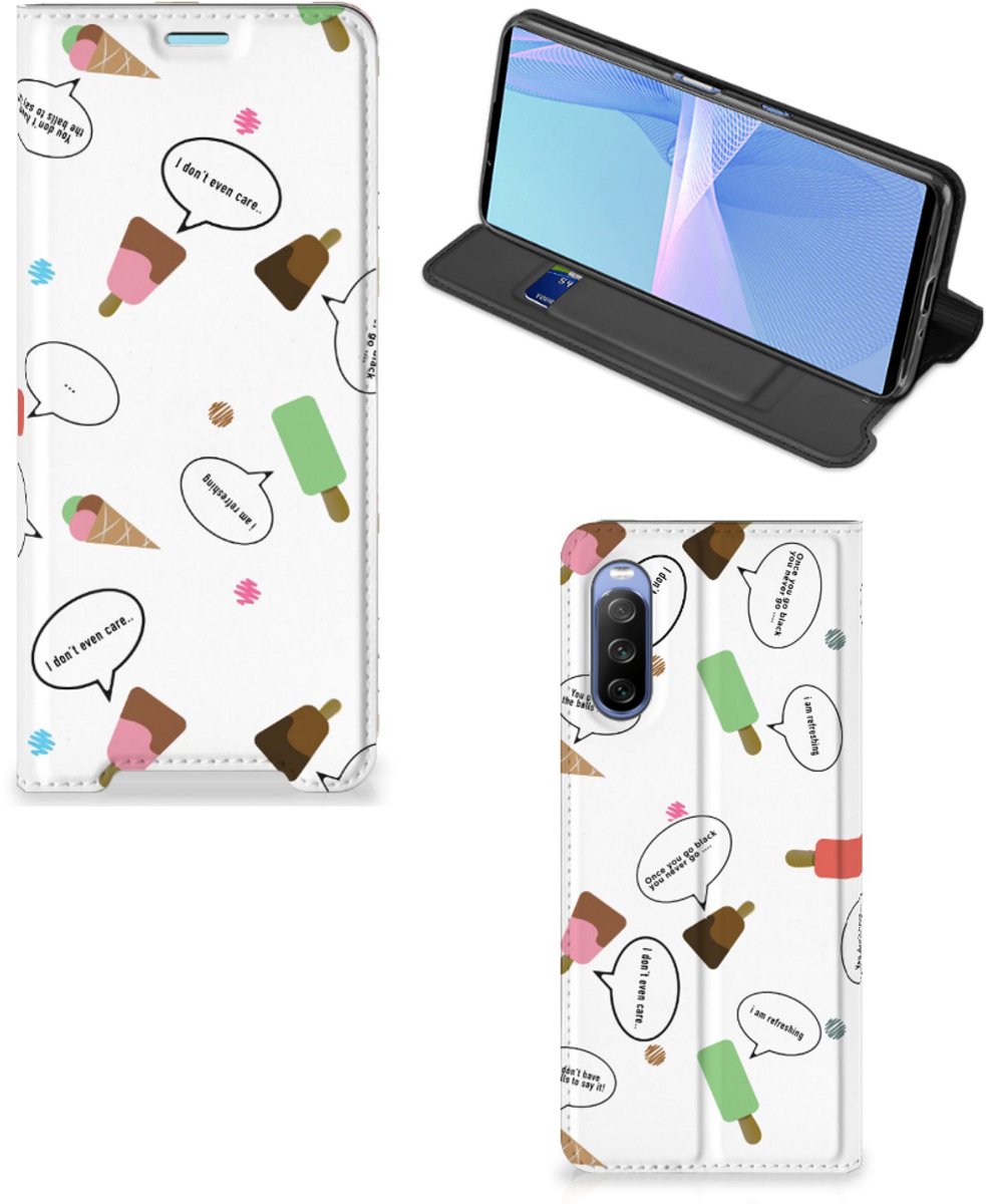 Sony Xperia 10 III Flip Style Cover IJsjes