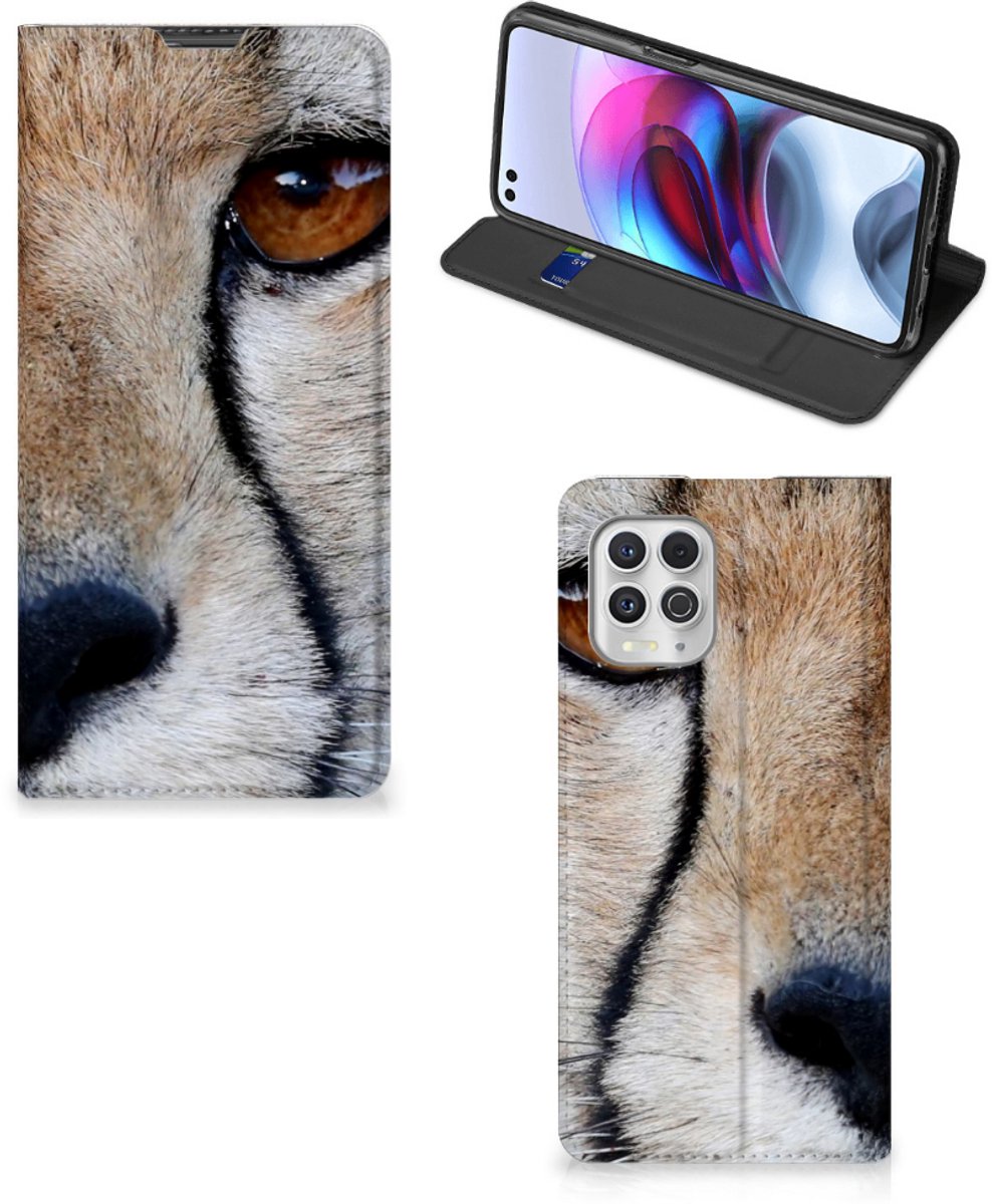 Motorola Moto G100 Hoesje maken Cheetah