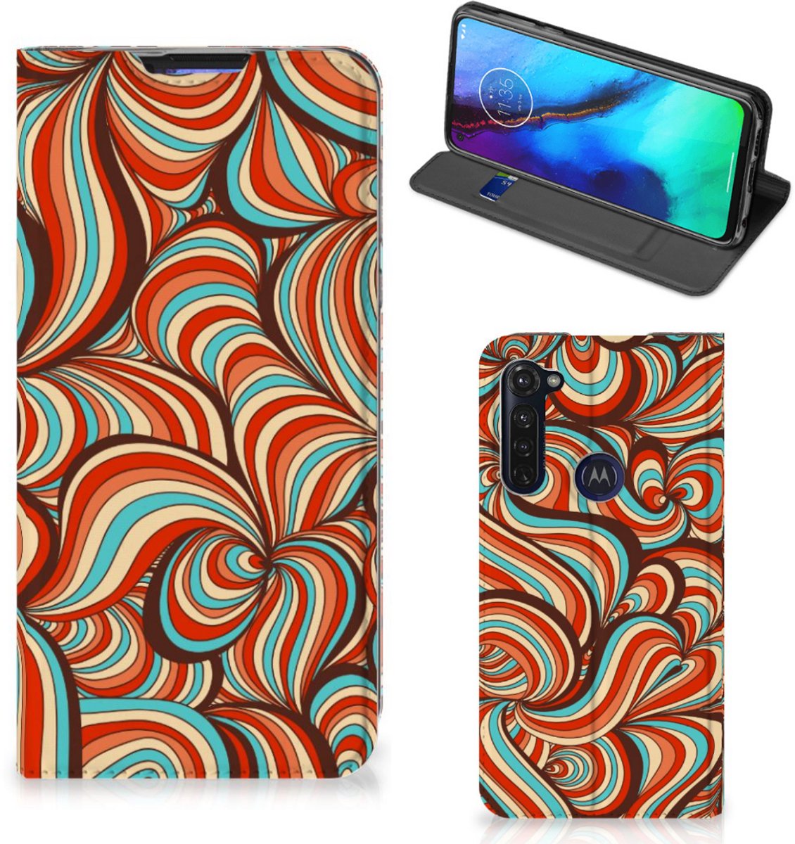 Motorola Moto G Pro Bookcase Retro
