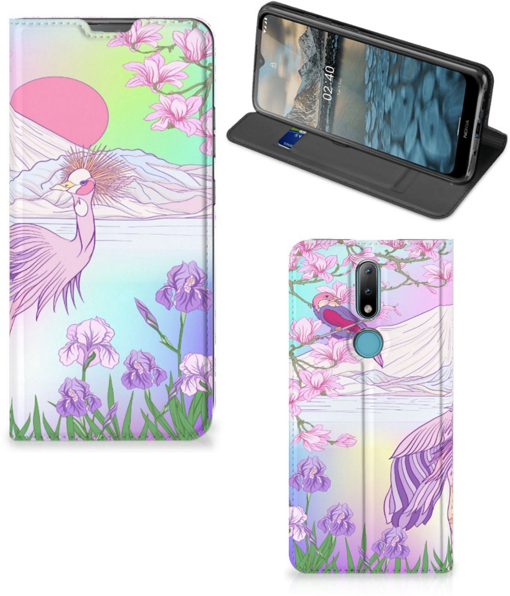 Nokia 2.4 Hoesje maken Bird