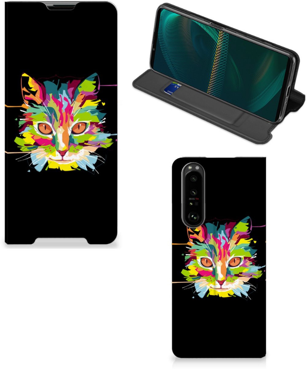 Sony Xperia 5 III Magnet Case Cat Color