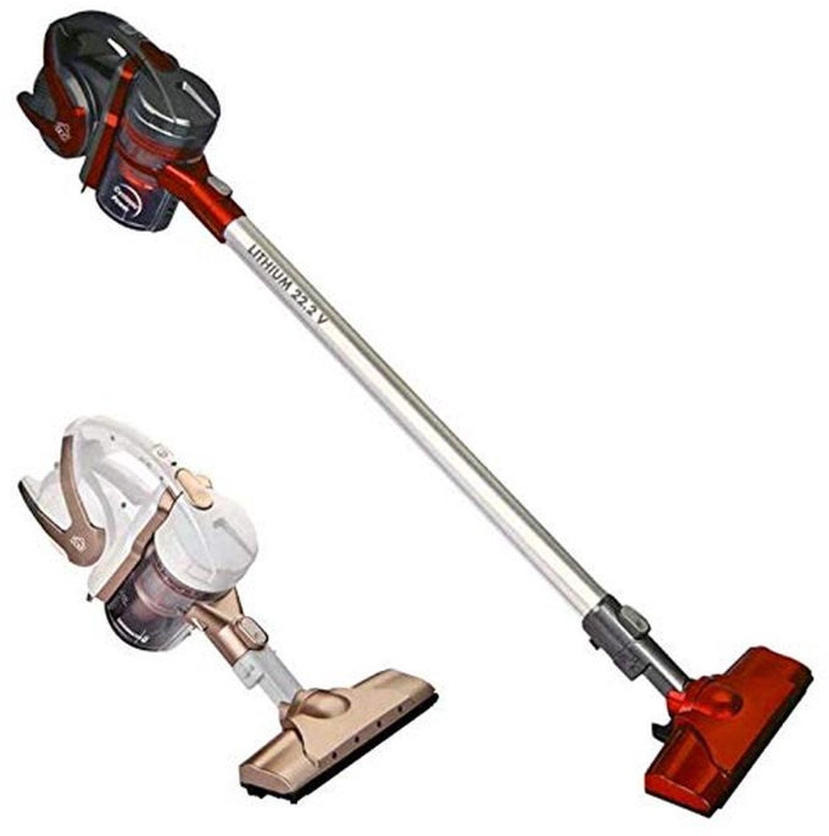 Draadloze Steelstofzuiger met Cycloon Technologie - 150W, Lithium-Ion Batterij, Compact en Krachtig